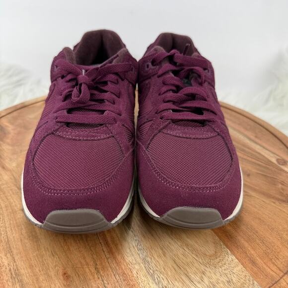 Nike Mens Air Span II PRM Bordeaux Size 8 Desert Sand Maroon Wine Burgundy Sail - Picture 4 of 9